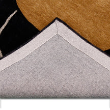 Abstract Modern Hand Tufted Wool Wall Rug