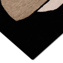 Abstract Cubist Animal Hand Tufted Wool Viscose Wall Rug