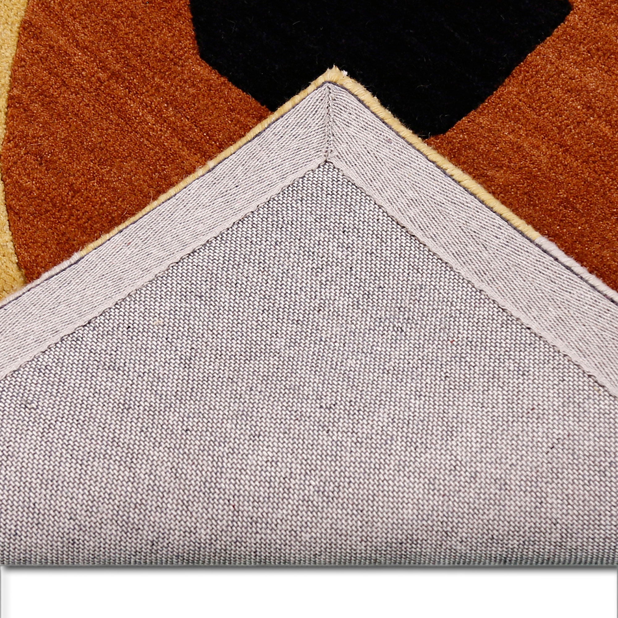 Abstract Bird Forms Hand Tufted Wool Viscose Wall Rug