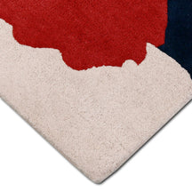 Dancing Couple Hand Tufted Wool Wall Rug