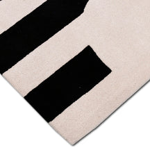 Lipstick Lady Pop Art Hand Tufted Wool Wall Rug