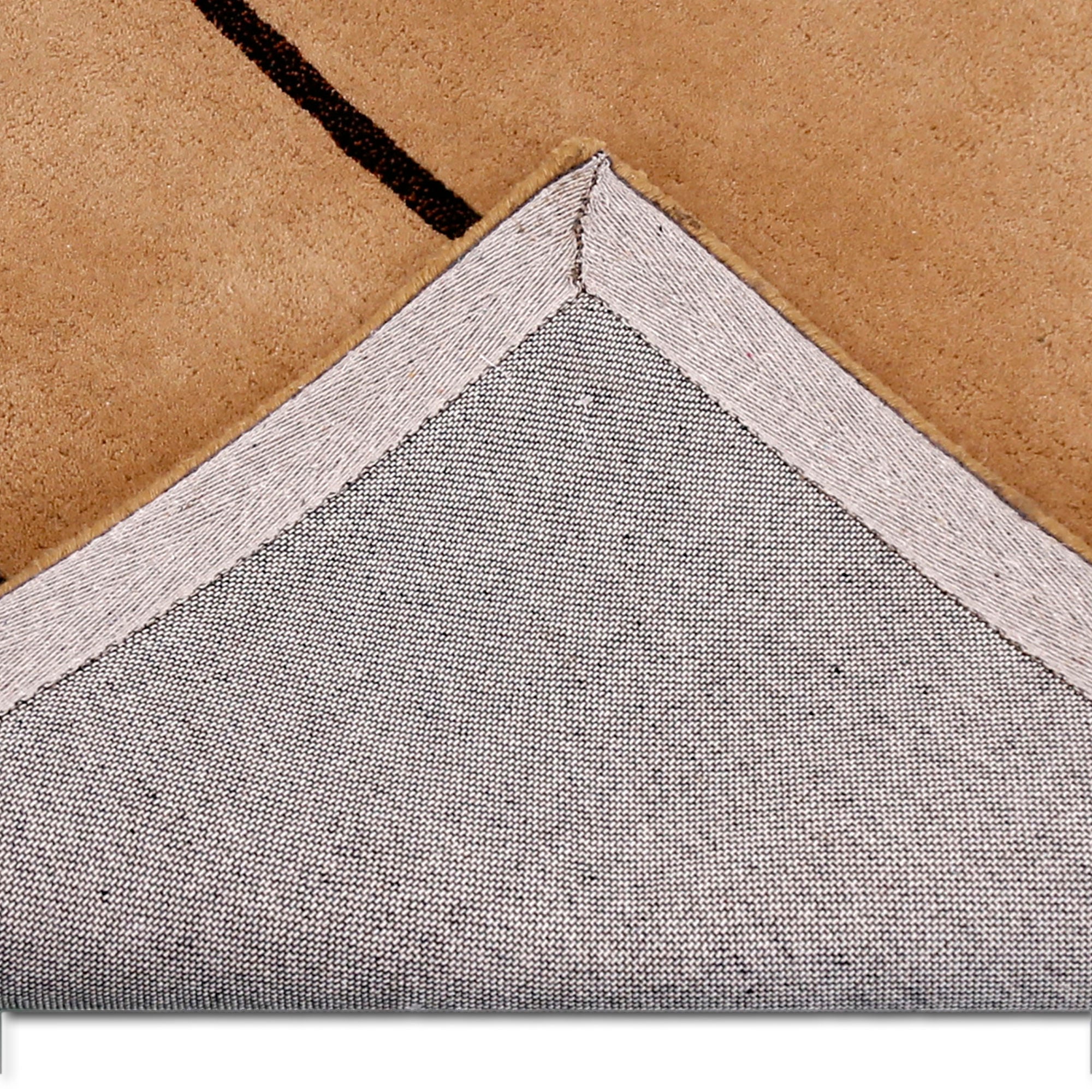 Cubist Face Hand Tufted Wool Wall Rug