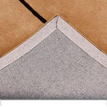 Cubist Face Hand Tufted Wool Wall Rug