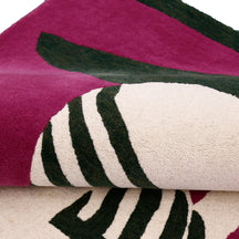 Abstract Fashion Lady Hand Tufted Wool Wall Rug