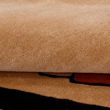 Dance Duo Hand Tufted Wool Wall Rug