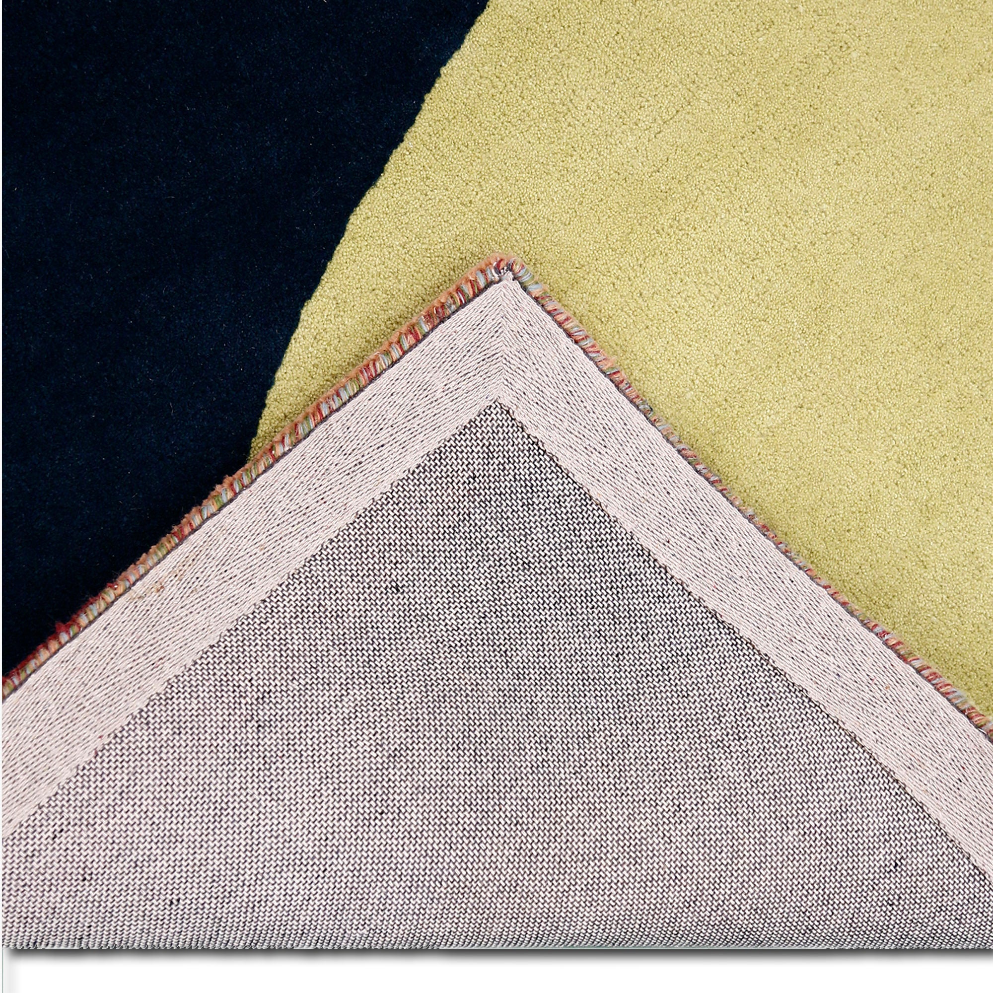 Glasses Lady Hand Tufted Wool Wall Rug