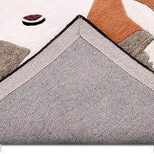 Girl on Horse Hand Tufted Wall Rug