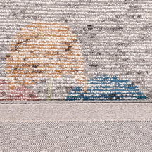 Pastel Umbrella Cluster Hand Tufted Wool Wall Rug