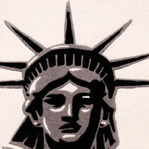 Statue of Liberty Hand Tufted Wool Wall Rug