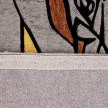 Grey Jazz Trio Musicians Hand Tufted Wool Wall Rug
