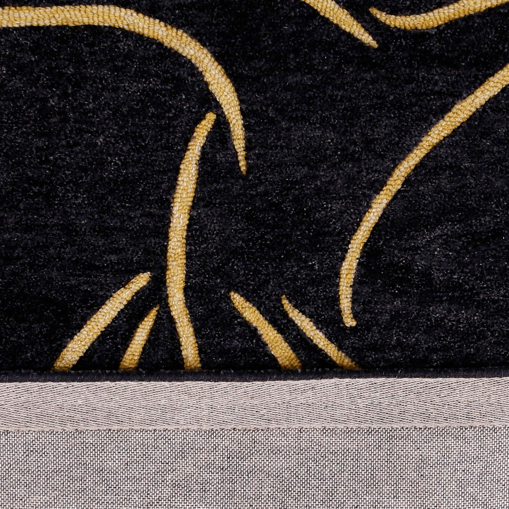 Whirling Dervish Hand Tufted Wool Wall Rug