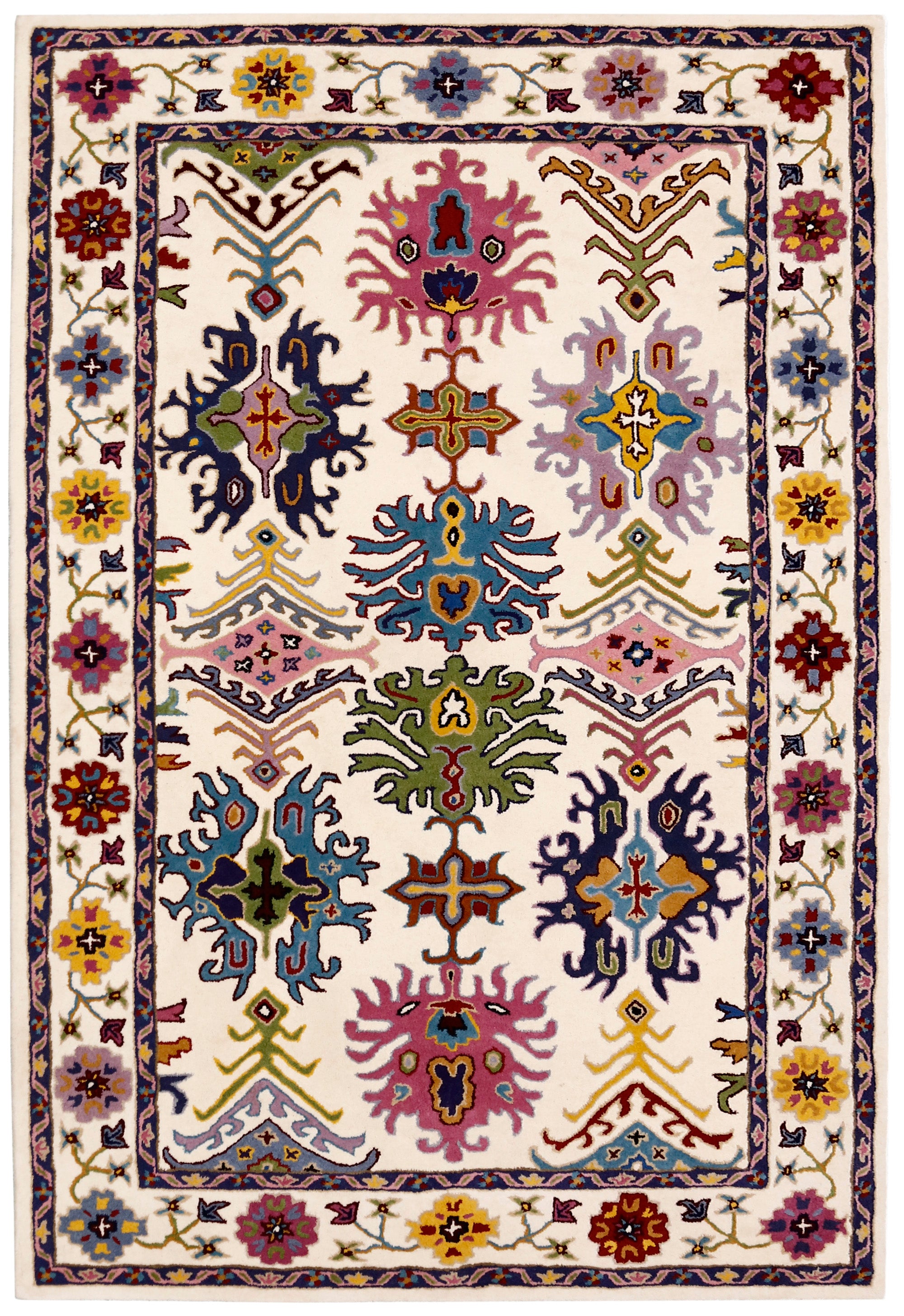 Khushi-Living-Rugs-Carpet-Hand Tufted-Modern