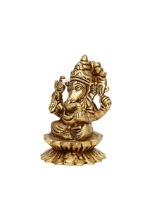 Khushi-Living-Artefacts-Brass-Ganesh Jii