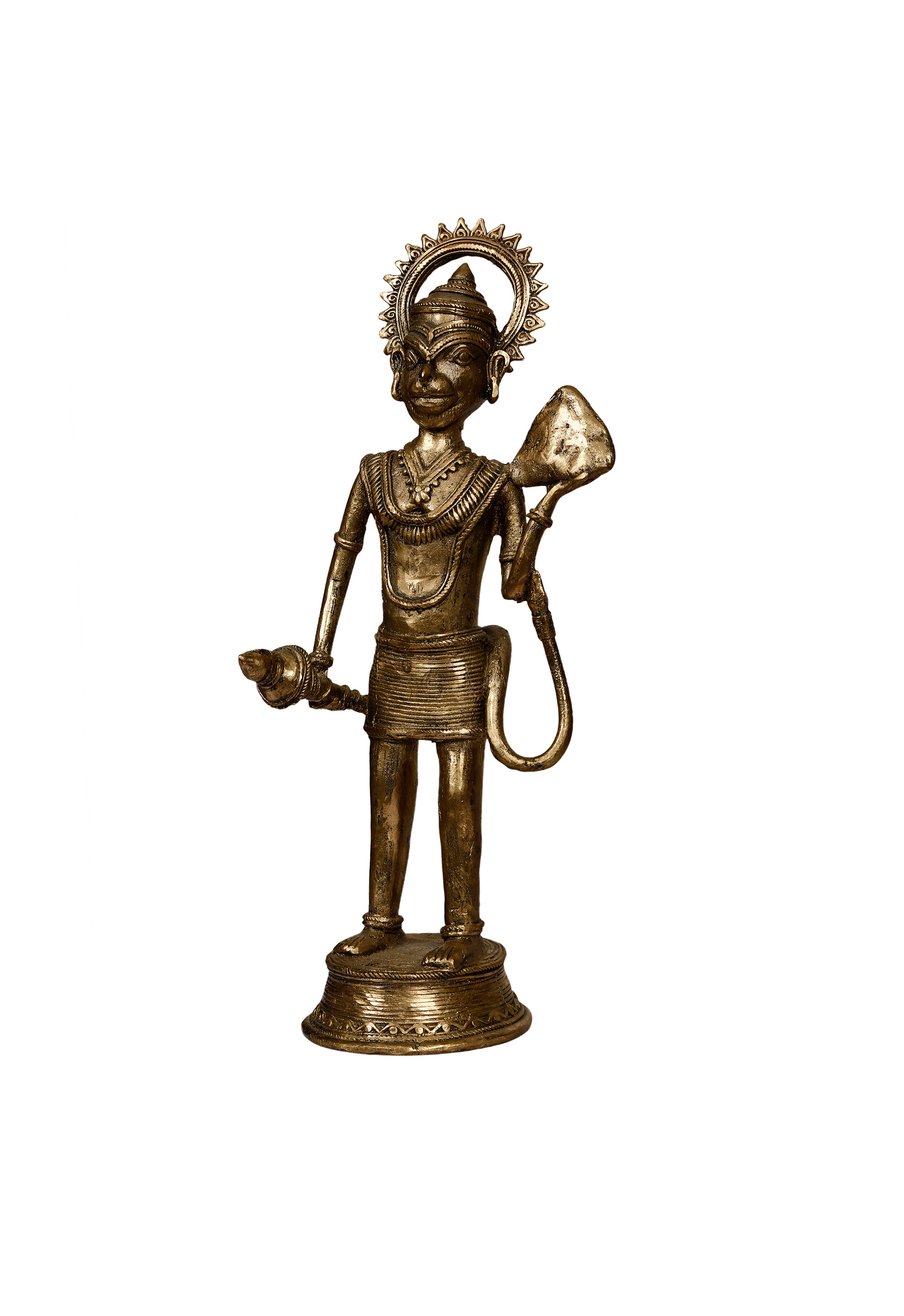 Khushi-Living-Artefacts-Brass-Hanuman Jii