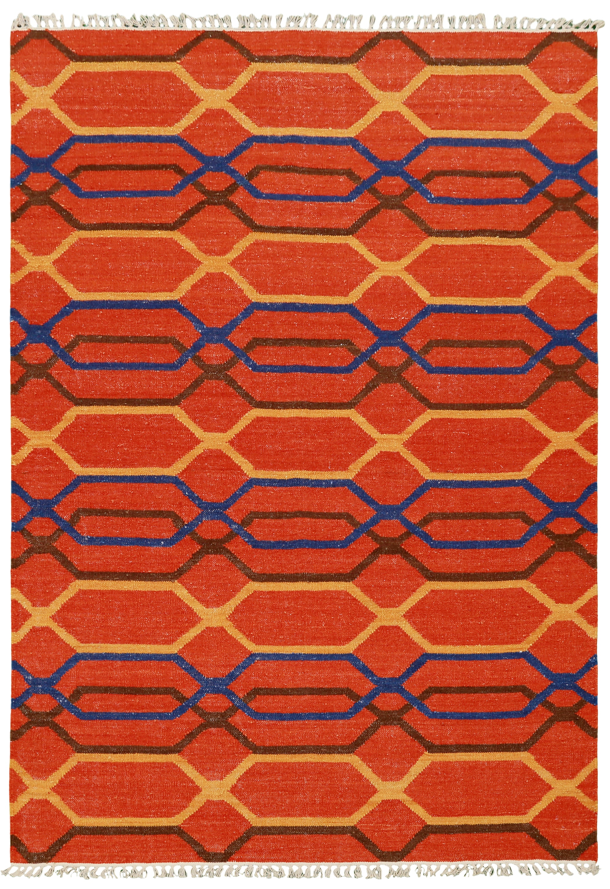 Khushi-Living-Rugs-Carpet-Hand-Woven-Durrie