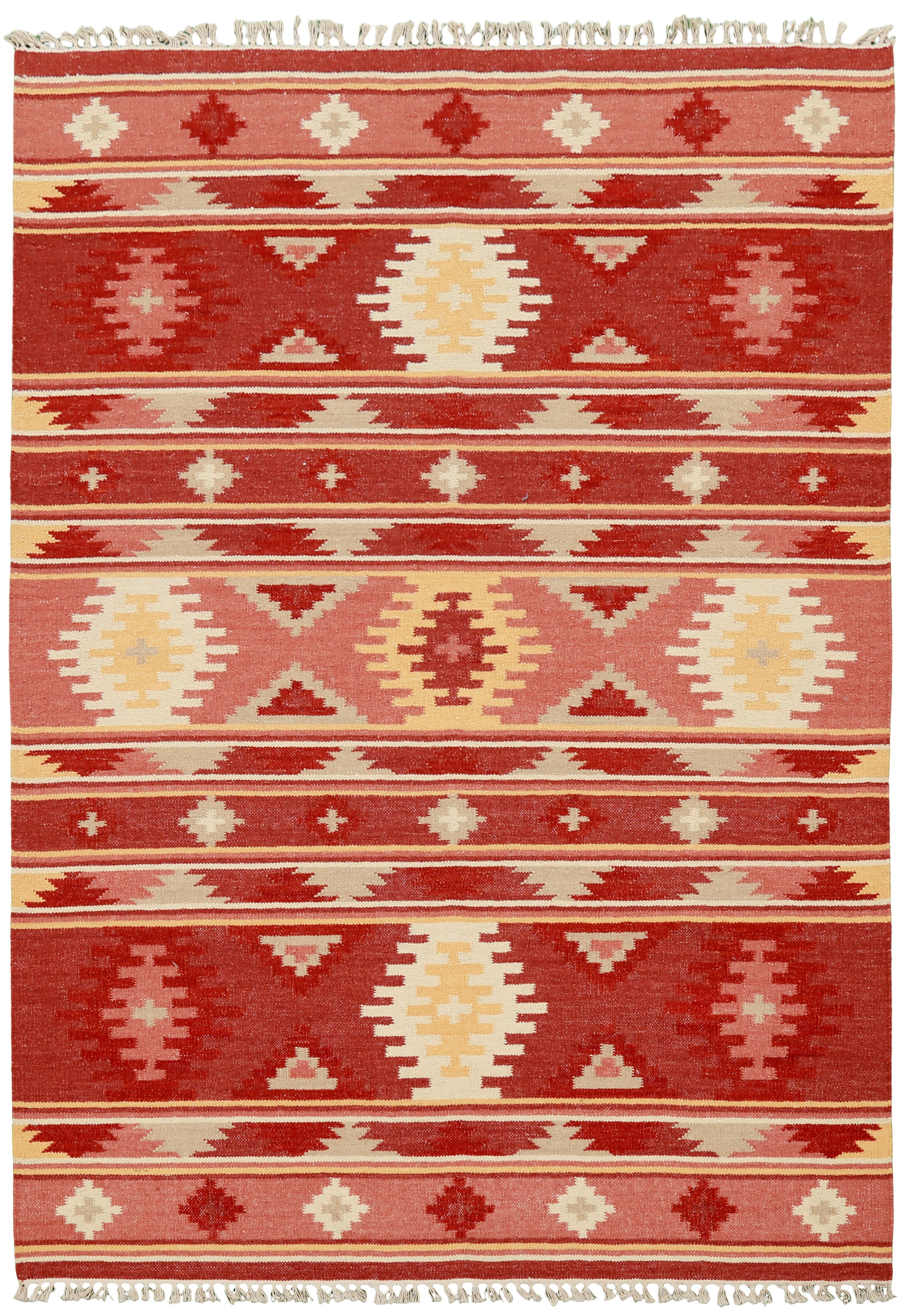 Khushi-Living-Rugs-Carpet-Hand-Woven-Durrie