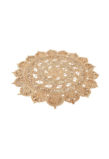 Jute Bloom Dhurrie