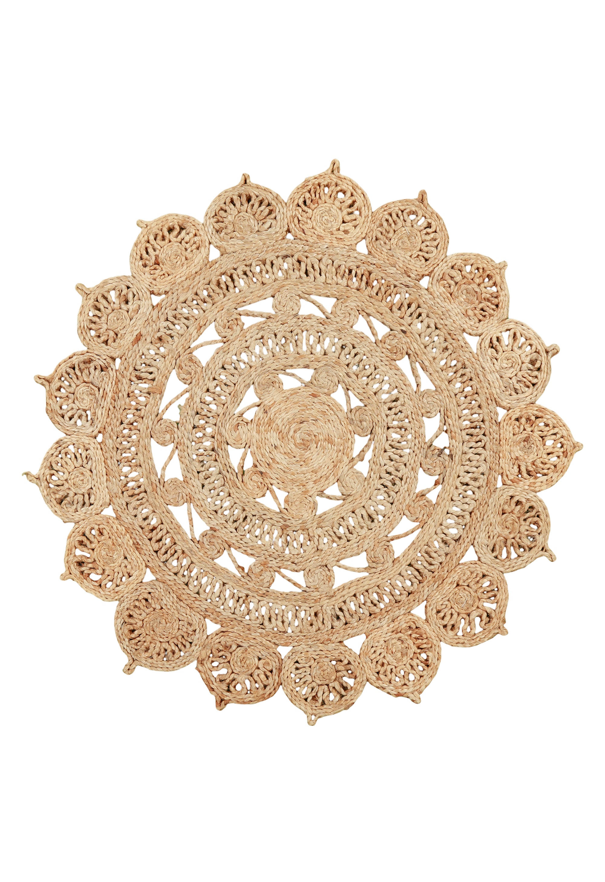 Jute Bloom Dhurrie