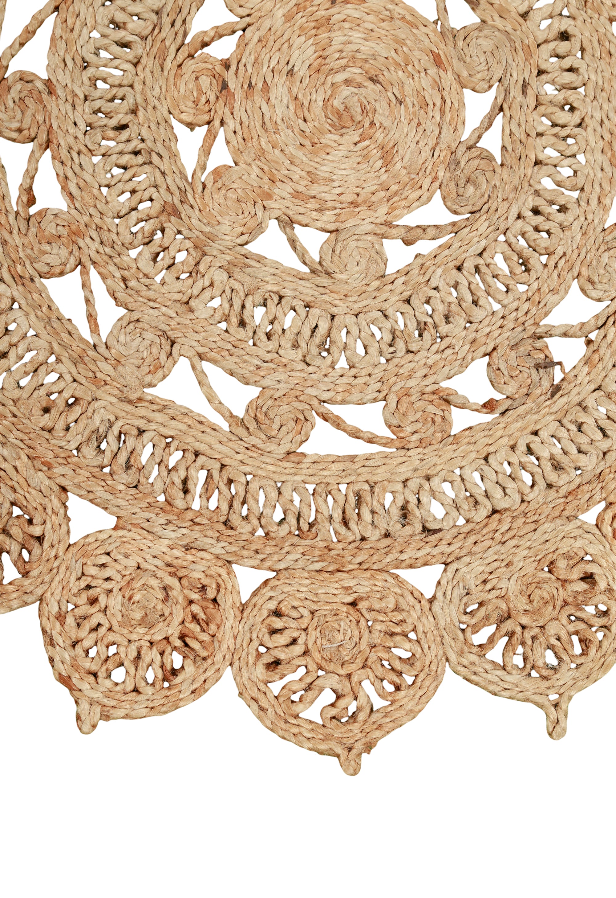 Jute Bloom Dhurrie