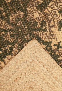 Rustic Medallion Dhurrie