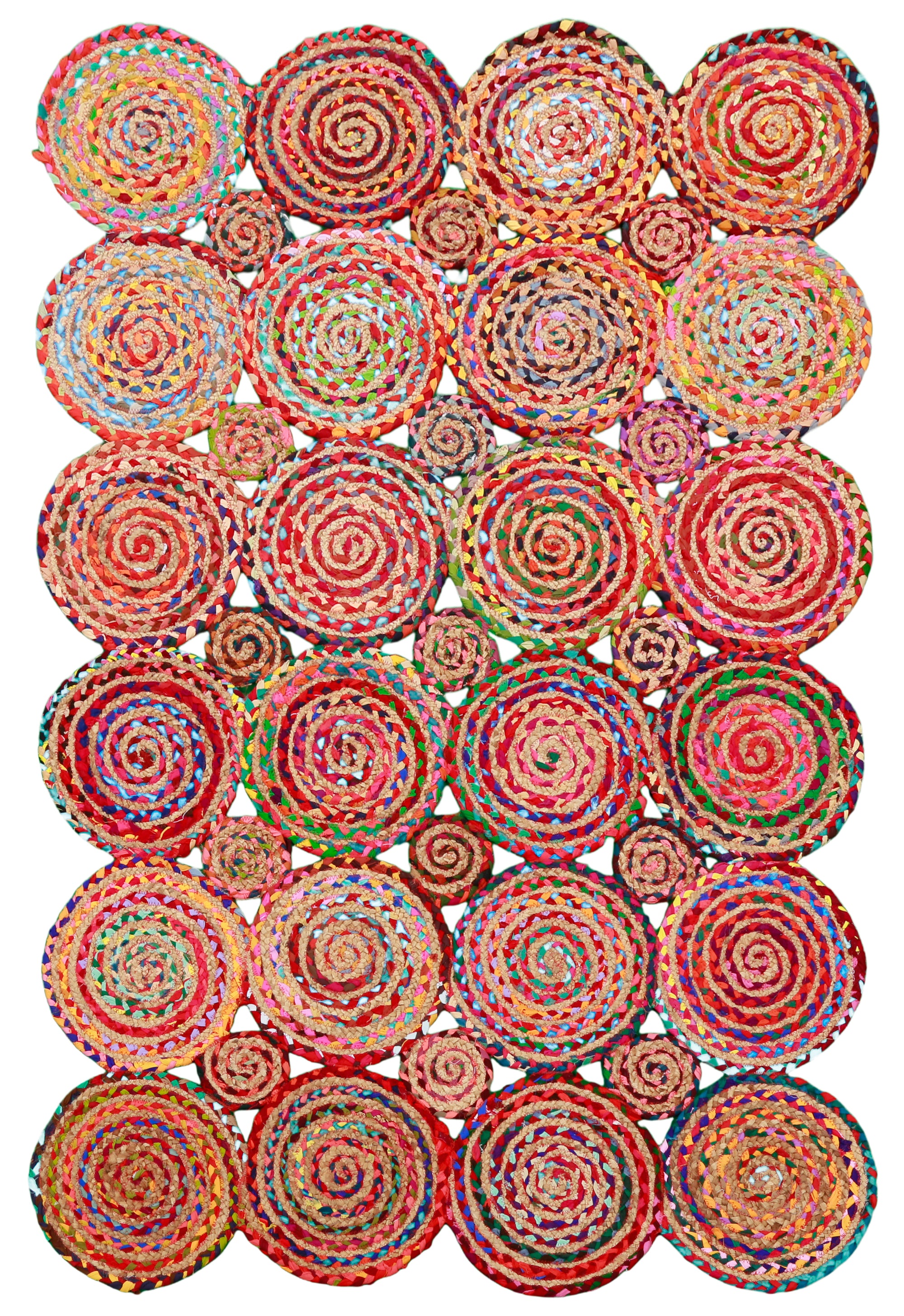 Carnival Swirl Dhurrie