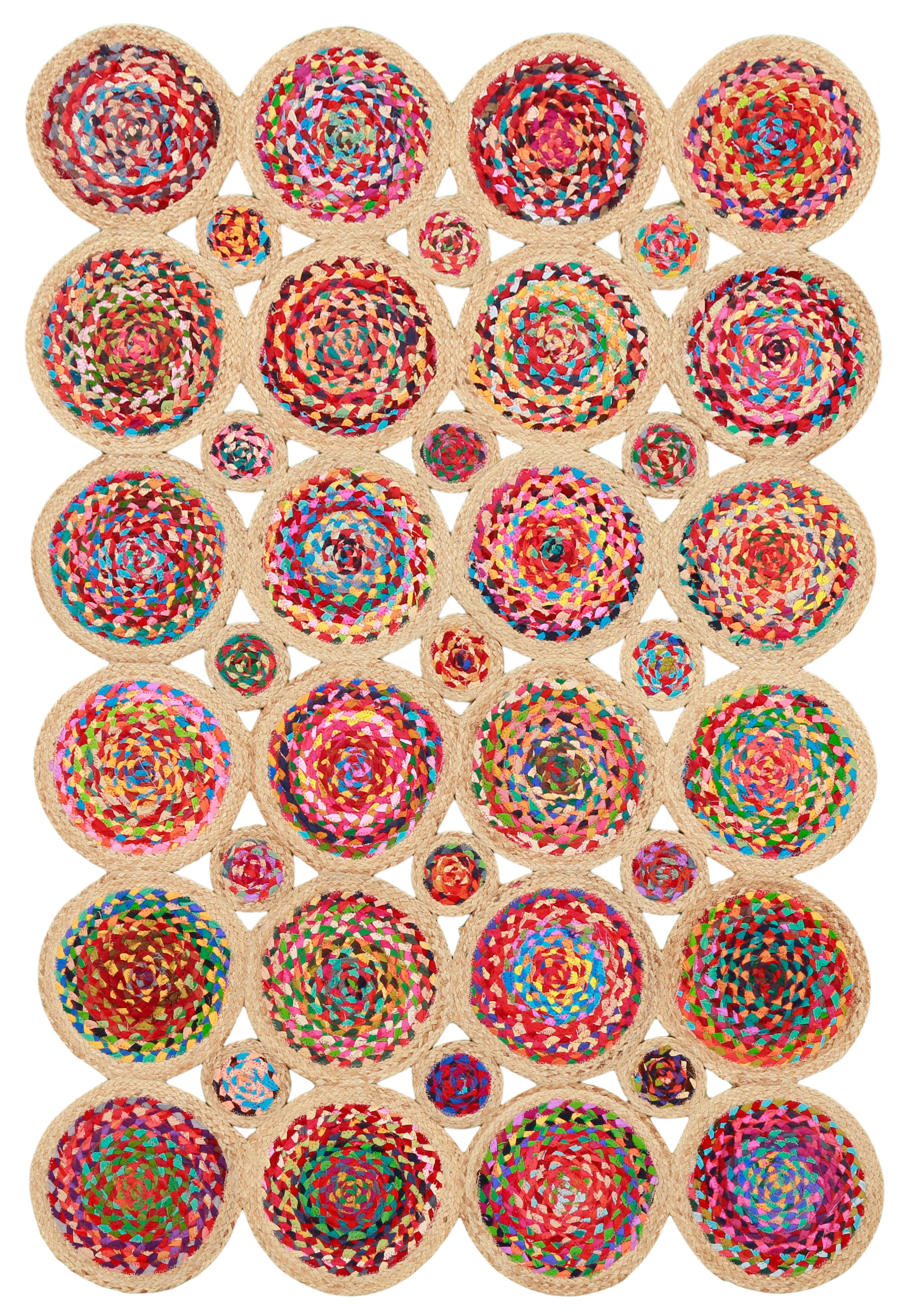 Spiral Dot Dhurrie