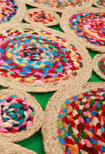 Spiral Dot Dhurrie