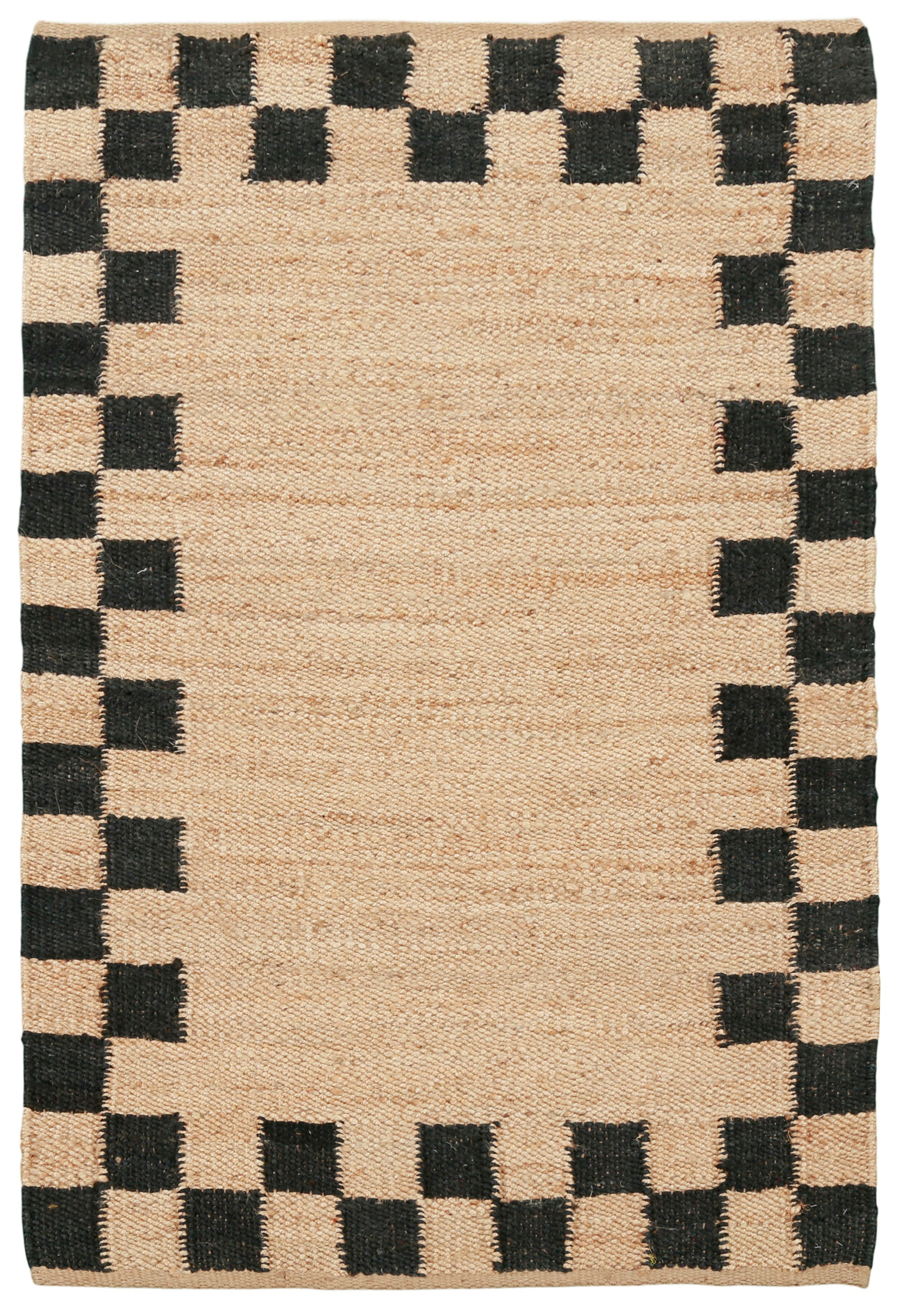 Chess Border Dhurrie