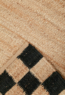 Chess Border Dhurrie