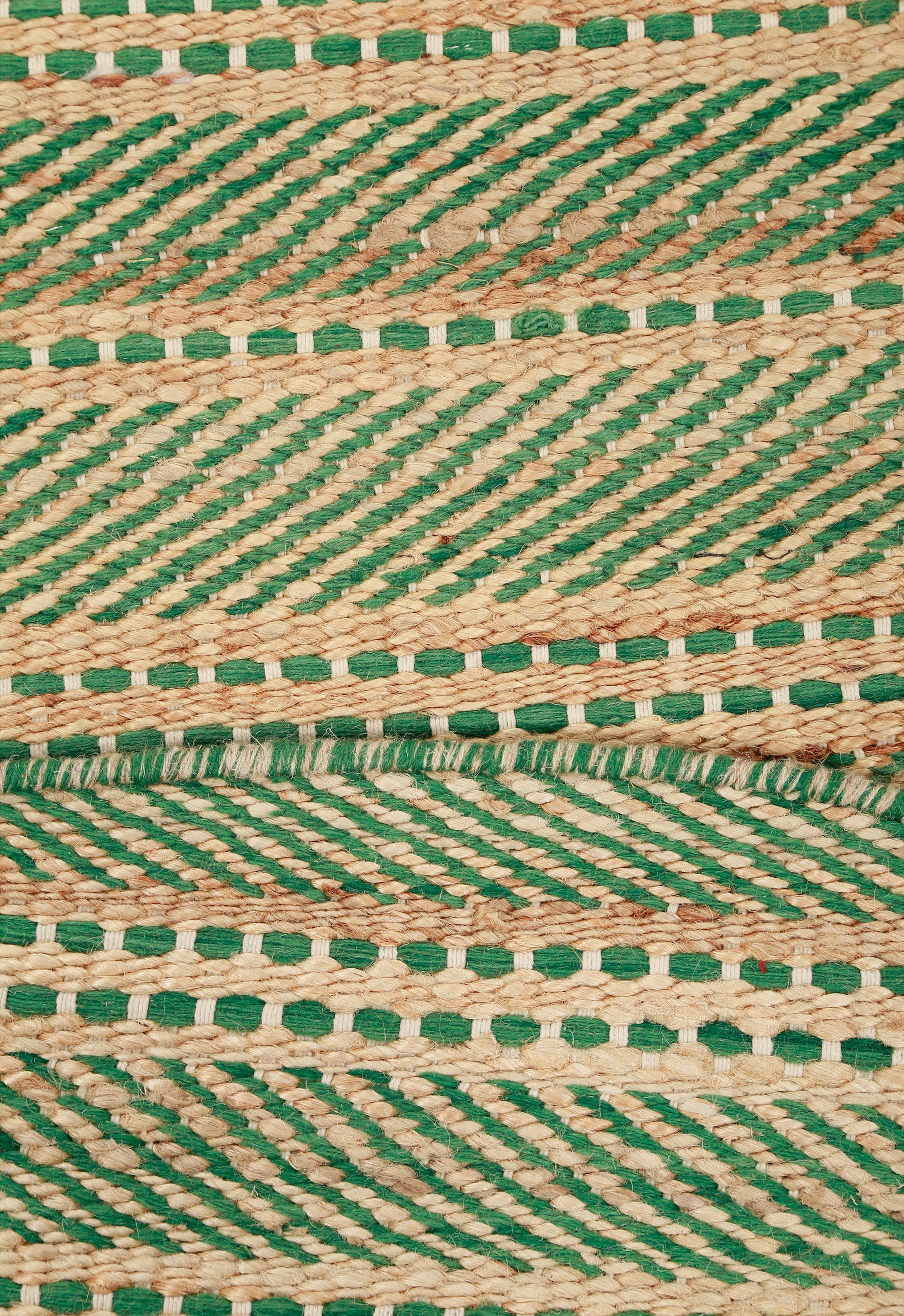 Khushi-Living-Rugs-Carpet-Hand-Woven-Durrie-Round