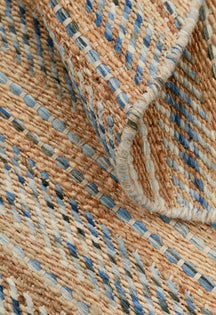 Khushi-Living-Rugs-Carpet-Hand-Woven-Durrie-Round