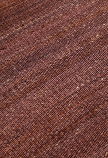 Dusty Rose Plain Dhurrie