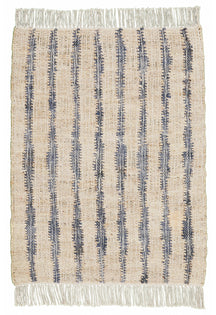 Misty Stripe Dhurrie