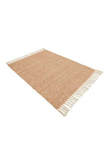 Peach Whisper Weave Dhurrie