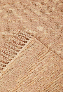 Peach Whisper Weave Dhurrie