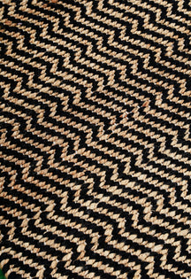 Midnight Chevron Dhurrie
