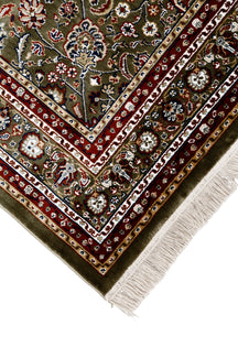 Heritage Green Area Rug