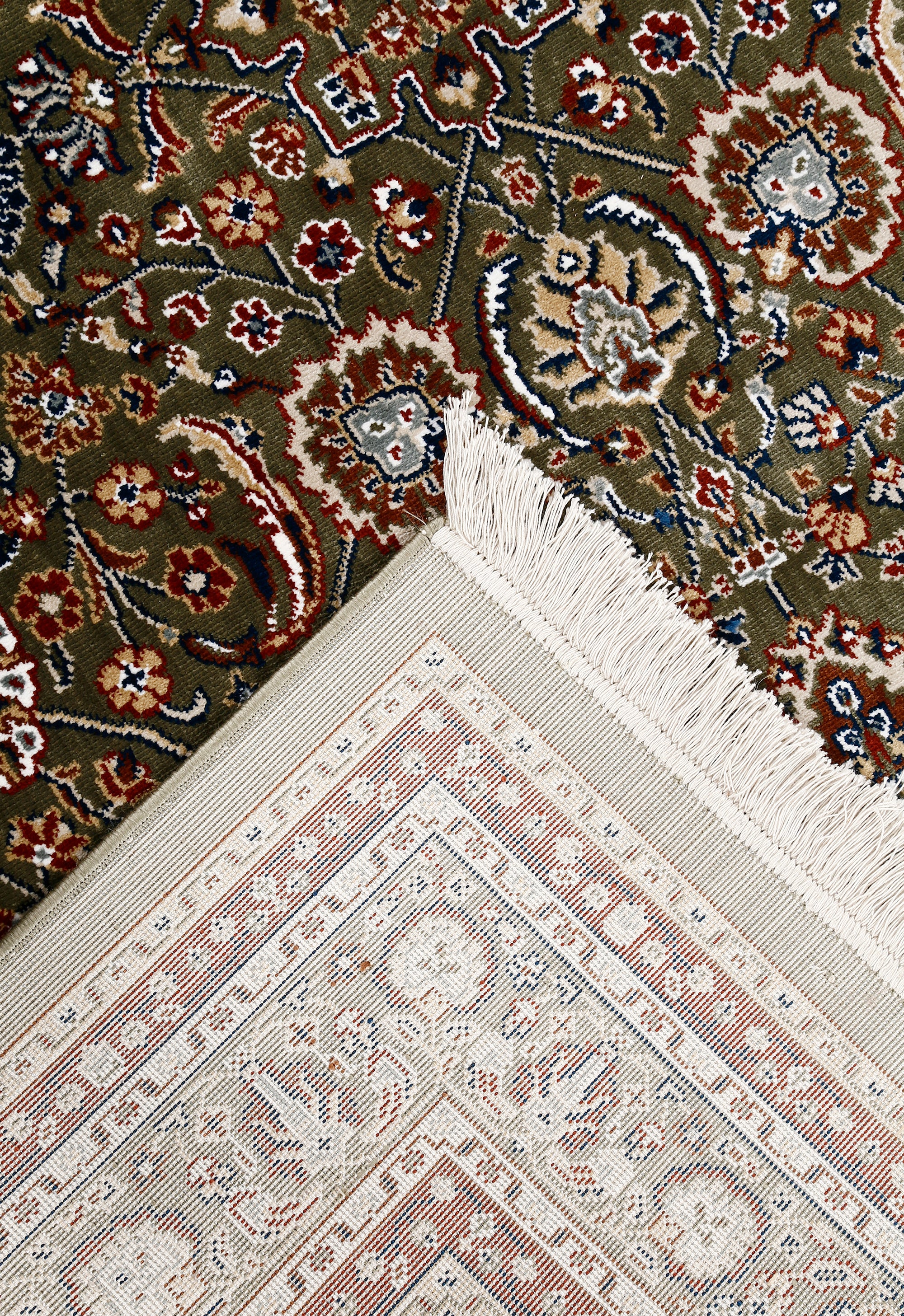 Heritage Green Area Rug