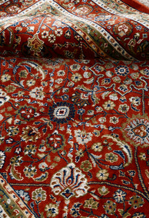 Red Sage Traditional Rug