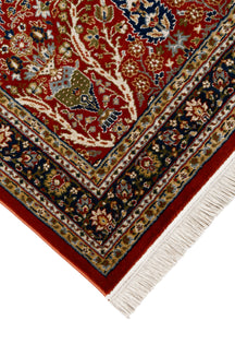 Heritage Red Floral Rug