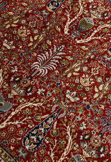 Heritage Red Floral Rug
