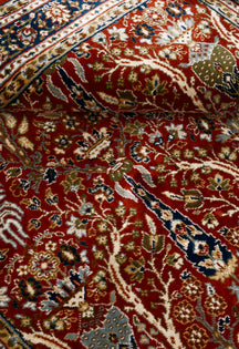Heritage Red Floral Rug