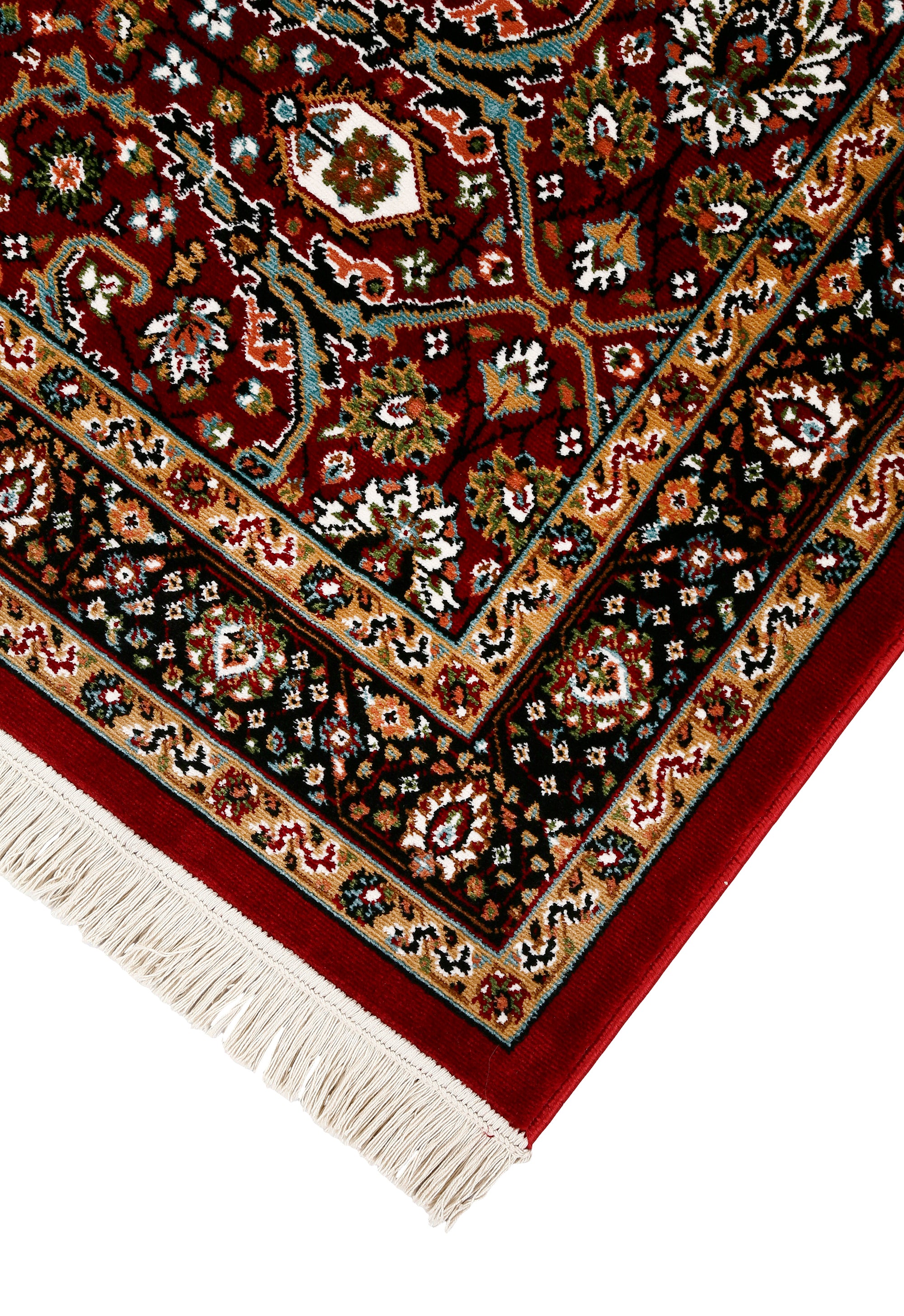 Classic Red Floral Rug