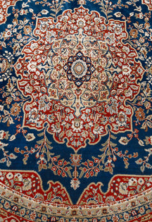Sapphire Palace Round Rug