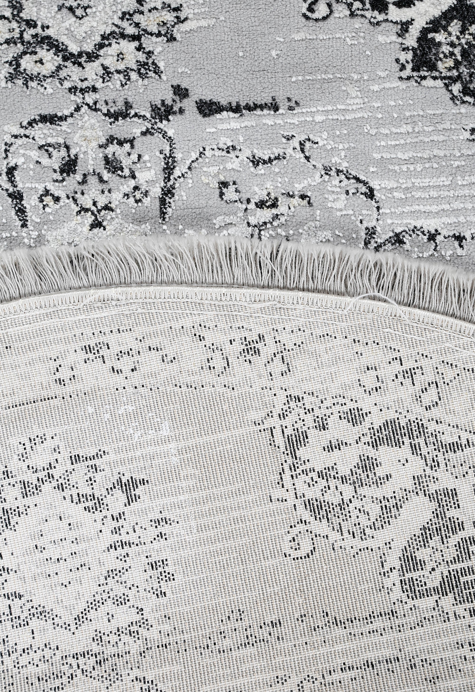 Ash Crown Medallion Rug