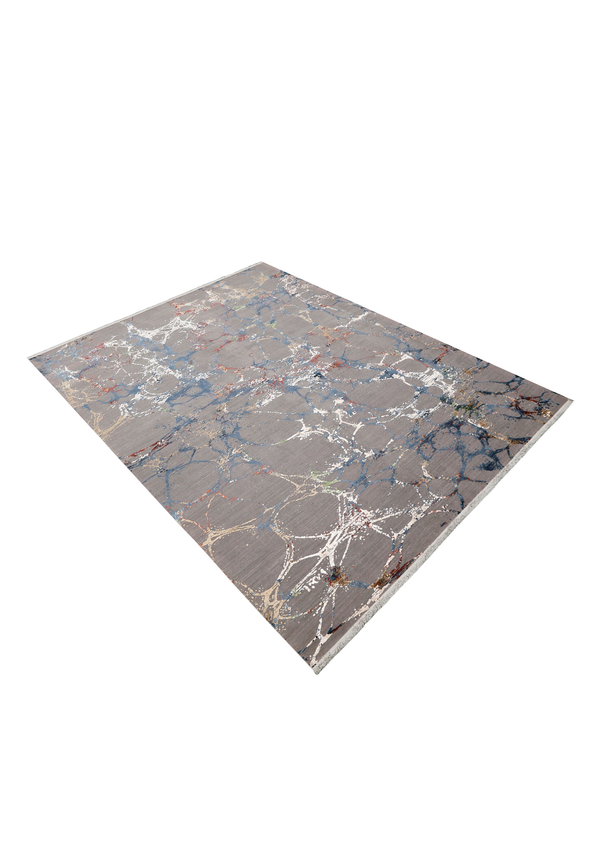 Crackle Abstract Rug