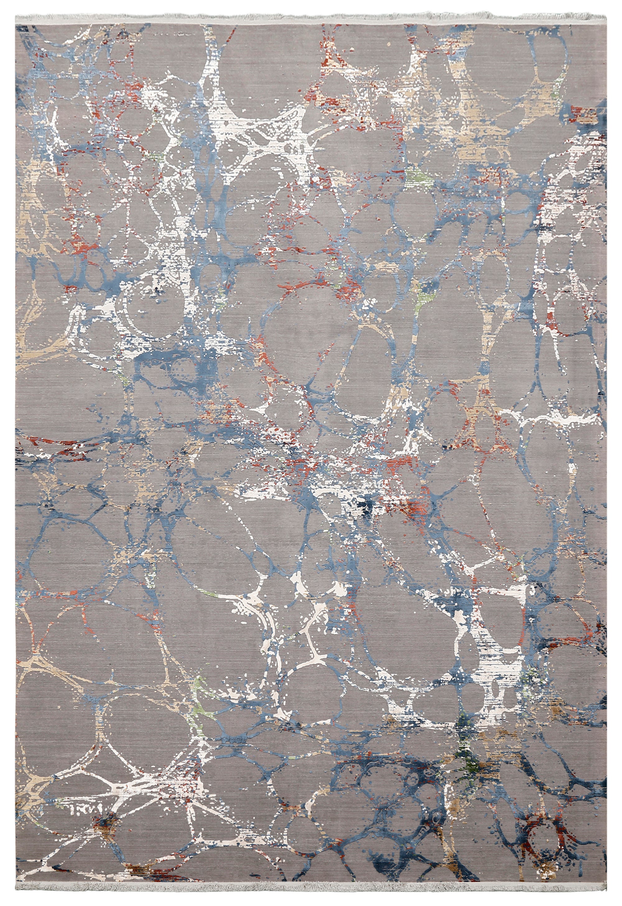 Crackle Abstract Rug