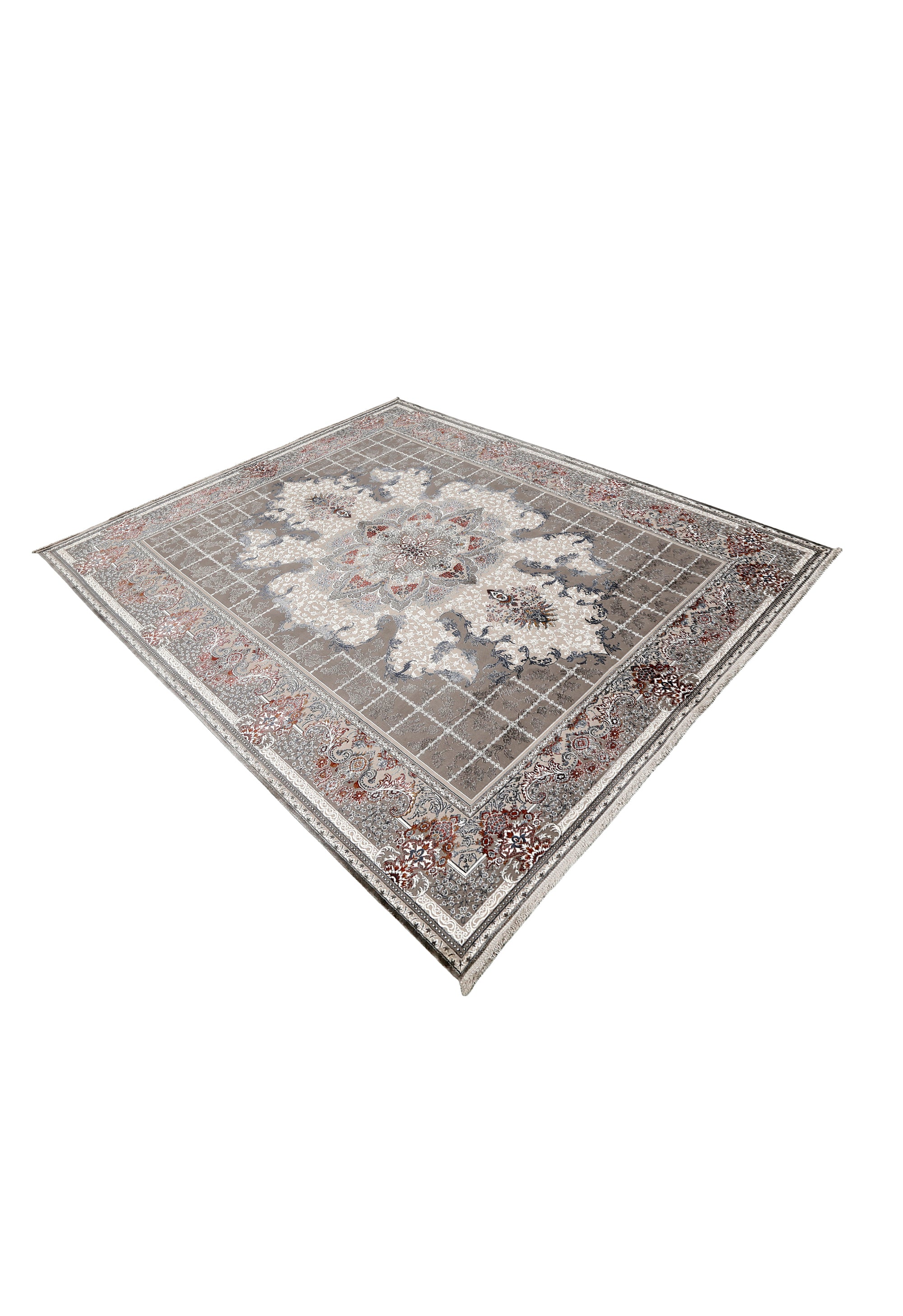 Silver Mahal Rug