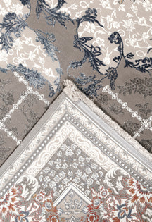 Silver Mahal Rug
