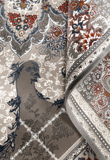 Silver Mahal Rug